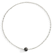 DoDo Collana pepita argento & titanio DCC5006-PEPIT-0AGTI